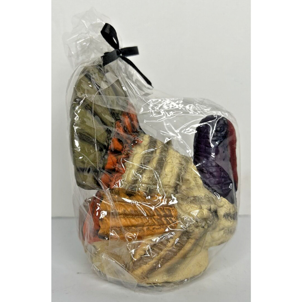 Vintage K-Mart Thanksgiving Turkey Candle New in Packaging 4.75" SKU H680